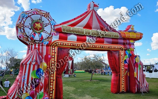 Carnival Arch Entryway Prop Rental Phoenix Arizona